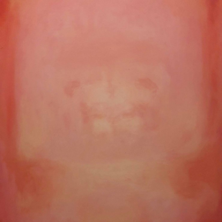 Hippopotamus, Acryl auf Leinwand, 70 x 50 cm, 2019 ©Severin Standhartinger