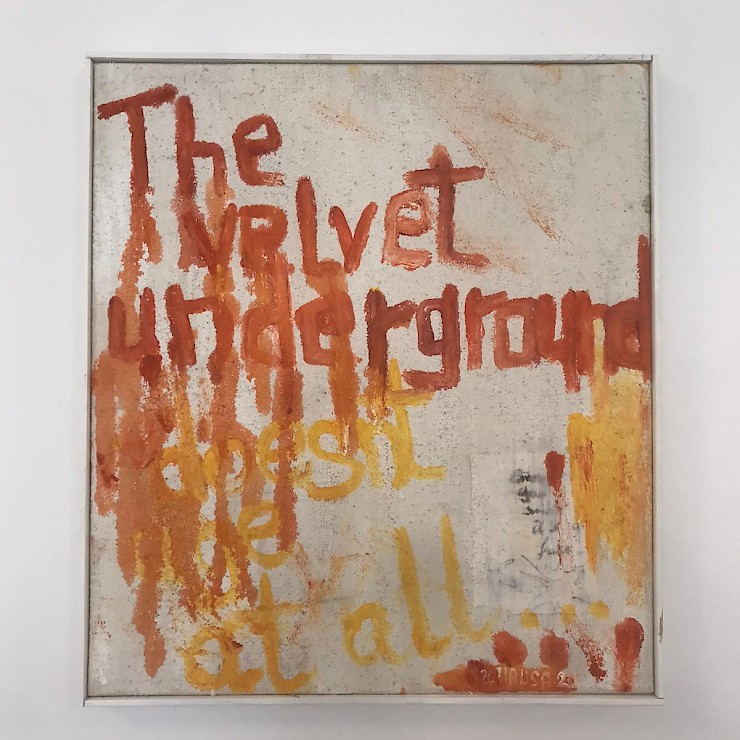 The Velvet Underground doesn´t age at all, Mixed Media, 42 x 48 cm, 2020 © Leonhard Neuhauser